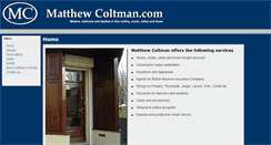 Desktop Screenshot of matthewcoltman.com